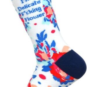 Fancy Colorful Cotton Comfy Novelty Funny Dress Socks Unisex, SNARKY COLORR Patterned